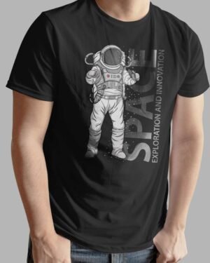 Space | Vichitraa T-Shirts | Men Round Neak T-Shirts