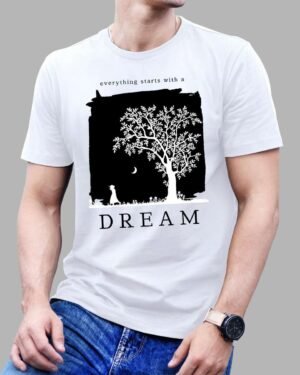 Dream | Vichitraa T-Shirts | Men Round Neak T-Shirts